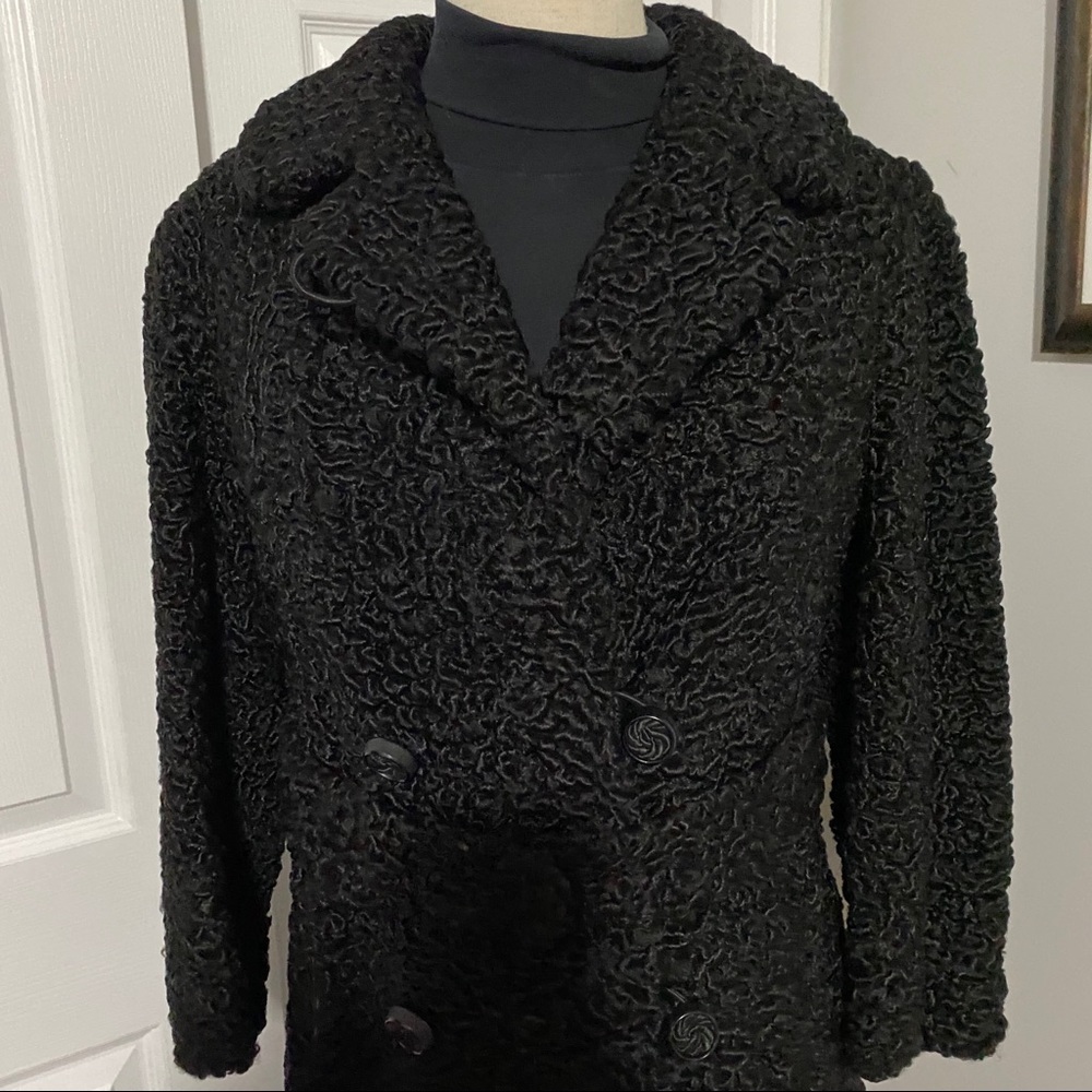 VINTAGE ASTRAKHAN COAT